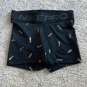 Nike pro dry fit biker shorts